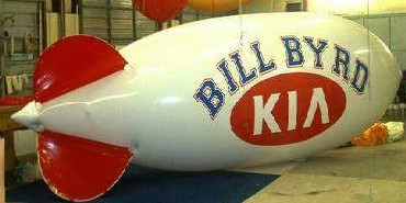 Advertising Blimp - 20ft. KIA logo